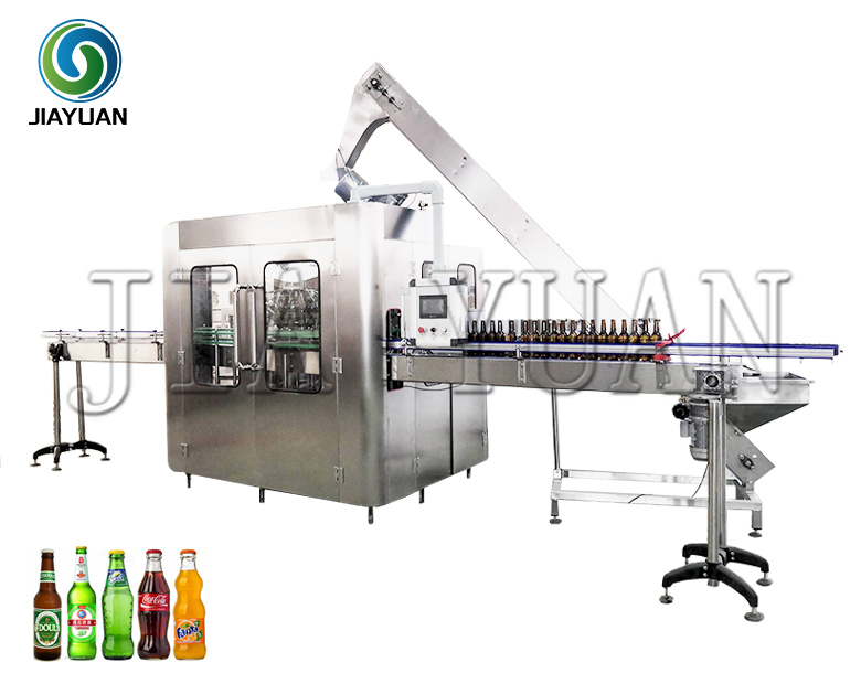 Glass Bottle Carbonated Soft Drink/ Soda/ Beer Filling Machine, Bottling Plant Machinery Price