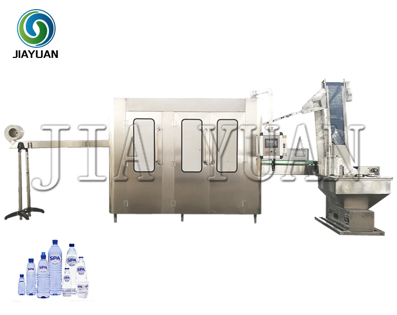 4000BPH Water Bottling Automatic Filling Capping Machine Drinking Water Plant