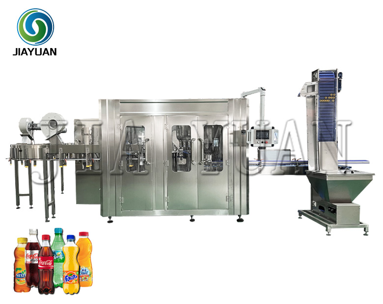 7000BPH Carbonated Soft Drink Manufacturing Machinery Soda Filling Machines For Sale Cost