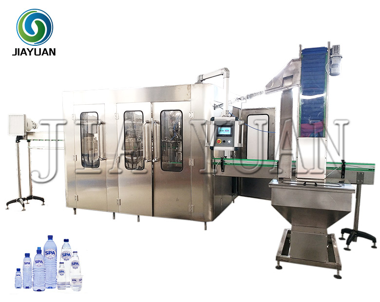 8000BPH Automatic Mineral Water Bottling Equipment Filling Machine