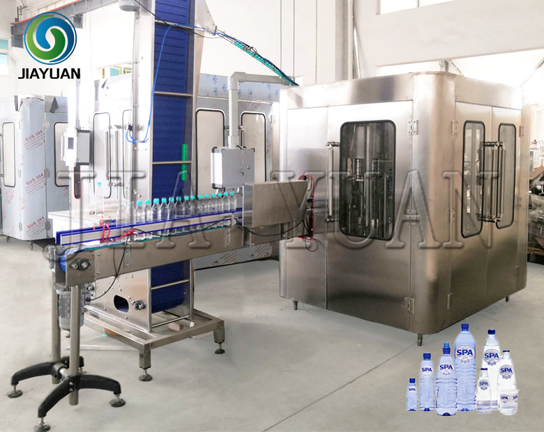 3000BPH 3 in 1 Bottle Filling Machine 8/8/3  Small Mineral Water Plant Cost