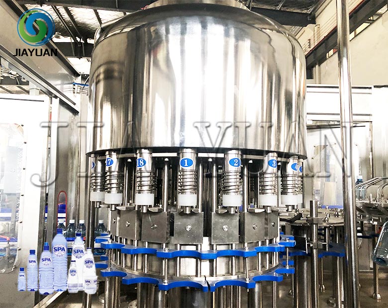 6000BPH Mineral Water Plant Machinery 18-18-6 Filling Machine