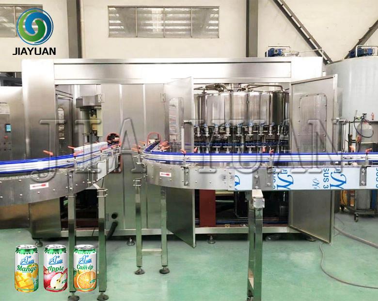 Fruit Juice Aluminum Can/Tin Can Filling Sealing Machine Flavored Beverages Filler Sealer
