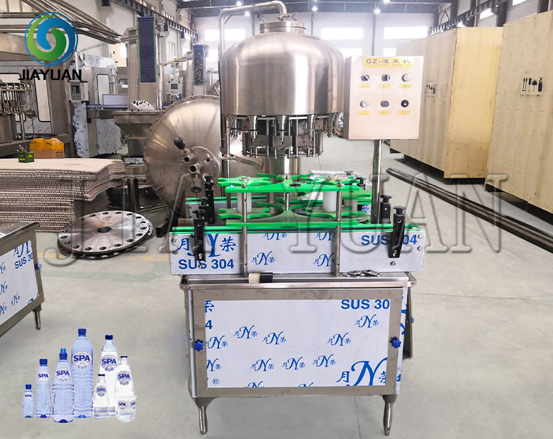 2000BPH Small Rinser Filler Capper Mineral Drinking Water Plant Machine