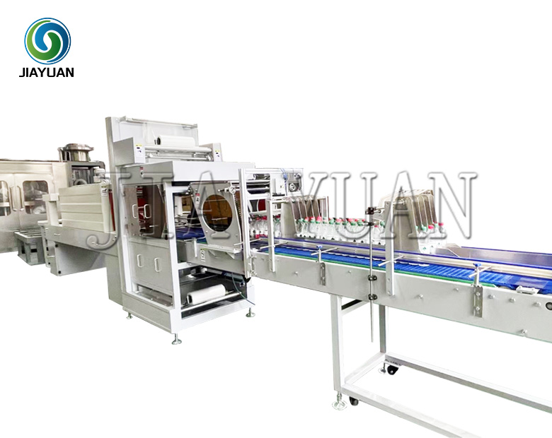 Automatic Bottle Sleeve Plastic PE/PVC Film Heat Sealing Shrink Wrapping Machine