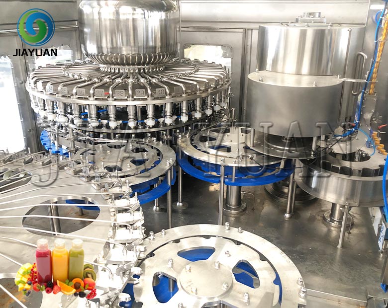 18000BPH Bottle Filling Machine for a Lemonade Apple Juice Production Line